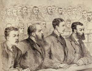 Examination of the Social Democratic Federation Leaders at Bow Street Police Court by English School